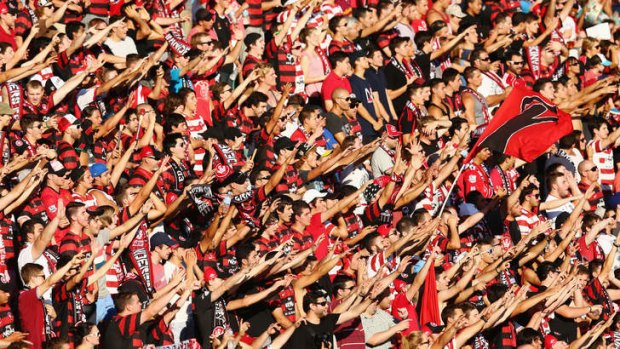 Sought after: The Western Sydney Wanderers were a huge success in their first A-League season.