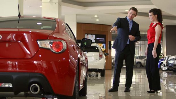 Changing of the guard ... Toyota eclipses rival Ford in the number of locally made cars sold.