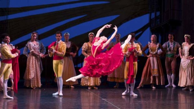 Ballet Nacional de Cuba perform Don Quixote to an enraptured audience at Queensland Performing Arts Centre.