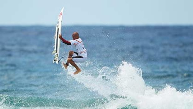 The sky's the limit for world champion Kelly Slater.