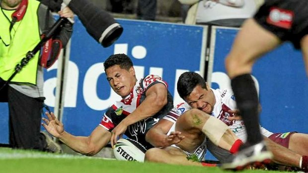 Injured: Roger Tuivasa-Sheck may miss the start of the NRL season with the Roosters.