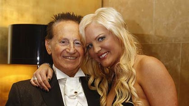 Geoffrey Edelsten and his wife Brynne ...  to her, the 40-year age gap seems irrelevant.
