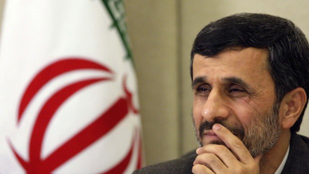 Iran's President Mahmoud Ahmadinejad might welcome an attack by the US or Israel to shore up his regime.