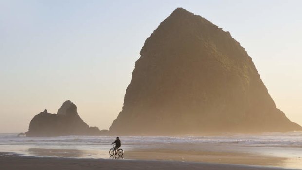Ride on: The US state of Oregon is known for its scenic coastline, bike trails and breweries.