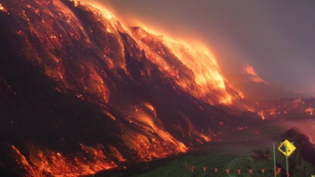Still a hot issue: the Hazelwood coal mine fire.