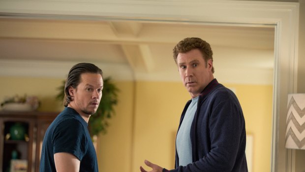 Left to right: Mark Wahlberg plays Dusty and Will Ferrell plays Brad in Daddy?s Home from Paramount Pictures and Red Granite Pictures Will Ferrell and Mark Wahlberg in Daddy's Home