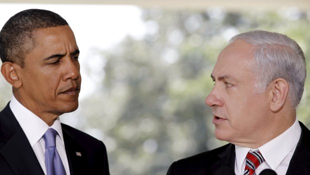 Chilly: Relations between Obama and the government of Israel have been openly hostile since Netanyahu accepted an invitation from Republicans to address the US Congress.
