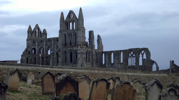 Where it began ... Whitby's Celtic abbey was built in 657.
