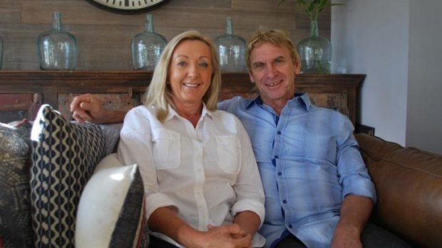 WA's former House Rules contestants Carole and Russell Branston in their Boya home.