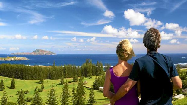 Paradise lost: Norfolk Island's tourism-based economy is suffering.