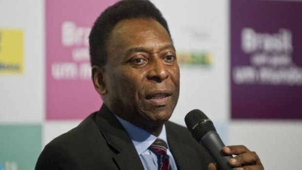Pele has spoken out about the amount of money that has been used on World Cup preparations.