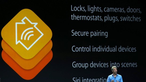 Connected: Apple VP Craig Federighi discusses the HomeKit possibilities of iOS8.