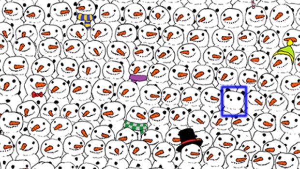 There it is: The panda, highlighted by a blue square on this zoomed-in version of the drawing, was hidden on the right hand side of the drawing.
