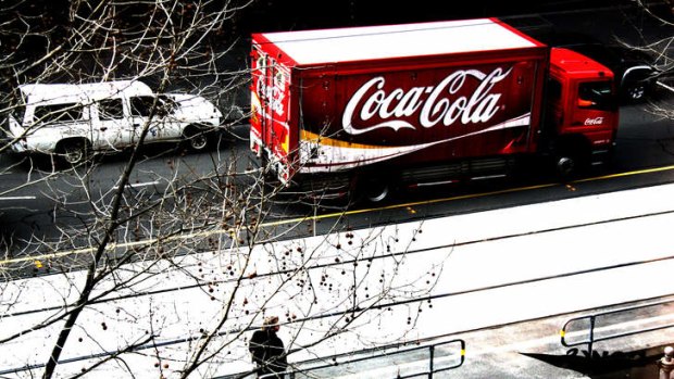 Keep on truckin: Coca-Cola Amatil foresees an uphill climb.