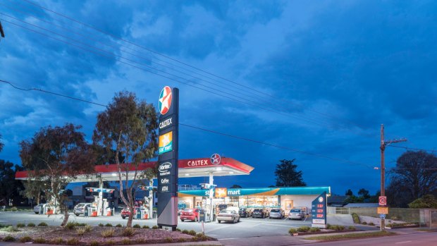 A Caltex petrol station in Mount Waverley sold for $4.3 million.