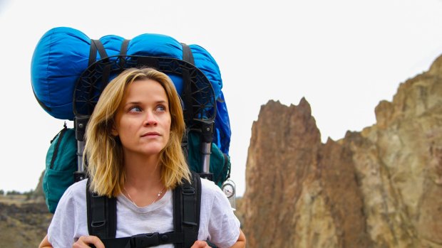 Reese Witherspoon plays Cheryl Strayed in <i>Wild</i>.