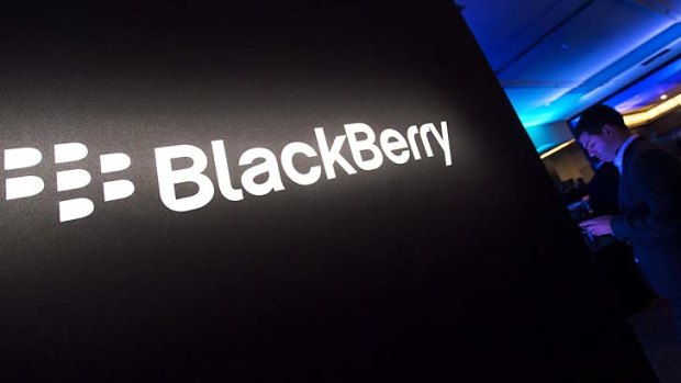 Alone in the dark ... Blackberry faces significant challenges to catch up to its competitors.