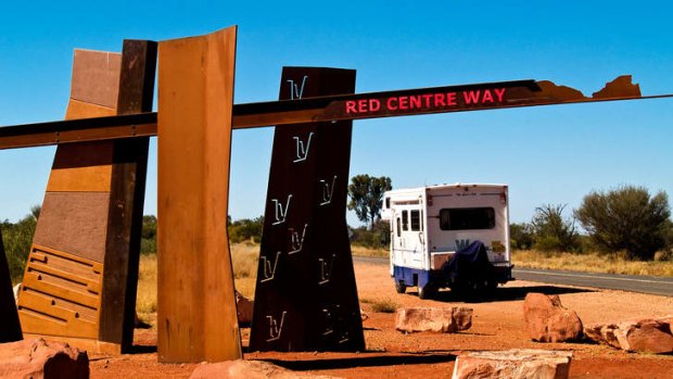 Red Centre Way, Central Australia, Northern Territory.