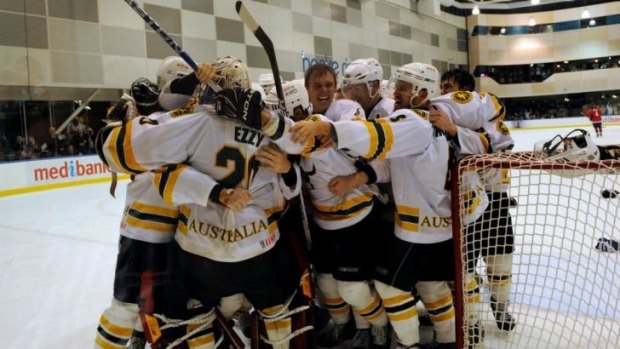 Australia won the division 2 world championship in 2011 at the Icehouse in Melbourne.