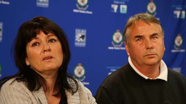 Devastated: Thomas Kelly's parents Ralph and Kathy issue a statement after his death.