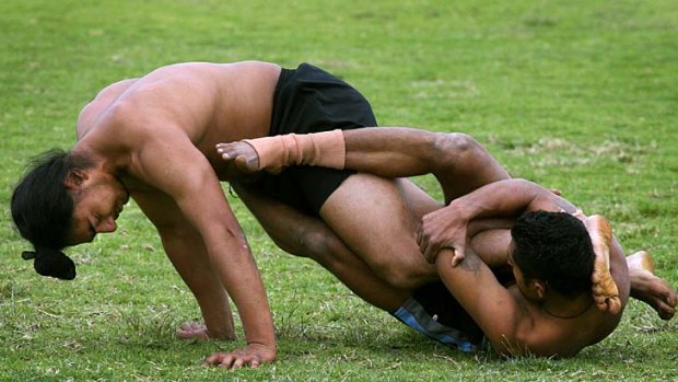 A fringe sport in Australia ... kabaddi.