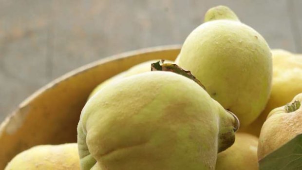 Worth peeling ... quinces are perfect for jams and jellies.