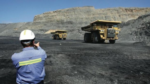 Coal mining at Musswellbrook in the Hunter Valley, an area that will likely be hit hard by new Chinese regulations.