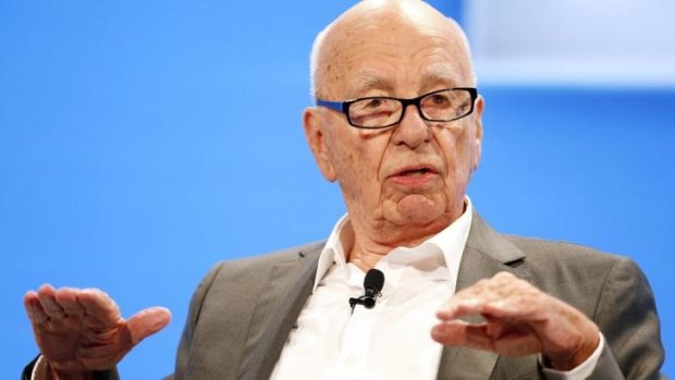 Rupert Murdoch at the WSJD Live conference in California.