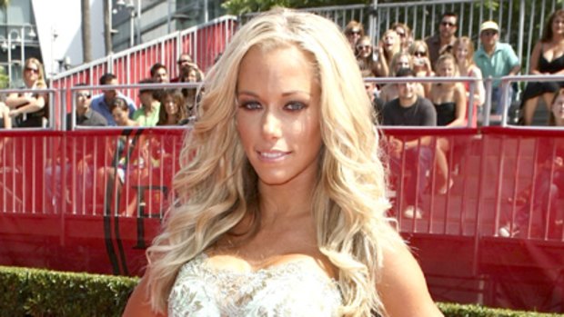 Better parent ... Kendra Wilkinson sees bright side to sex tape.