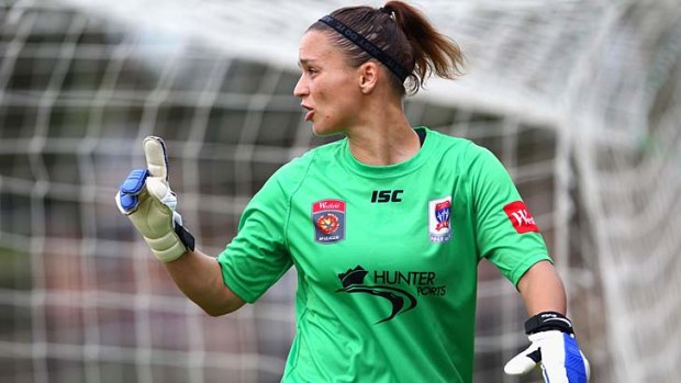 Fund-raiser: Melissa Barbieri is selling up so she can resume her career in the W-League.