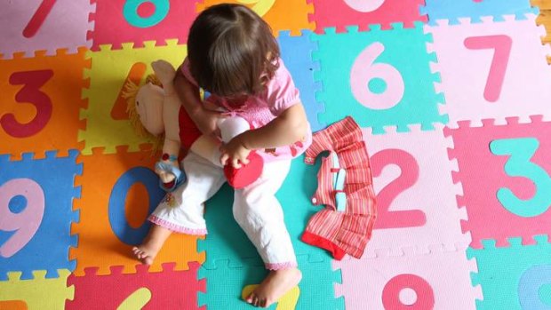 Toddler maths: Blues chips can bolster the school budget.