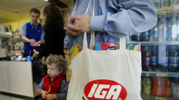 Metcash, the owner of IGA, is in the process of trying to sell its 80 Franklins stores.