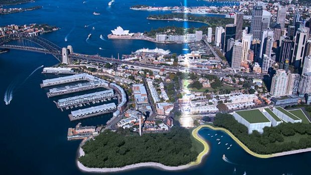 A world-class hub: There is high demand for mixed use space around Barangaroo North.