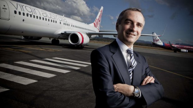 Making waves: Virgin's John Borghetti adds some excitement.
