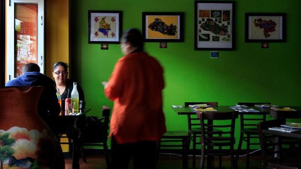 Vibrant walls and colourful artwork create a fun feel at the Los Latinos sequel.