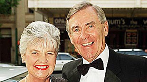 Brian Naylor and his wife Moiree in 1998.