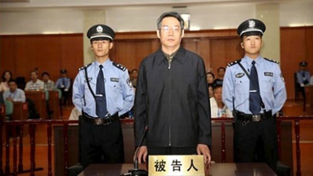 Pleaded guilty to accepting more than 35 million yuan in bribes: Liu Tienan at Langfang People's Intermediate Court.