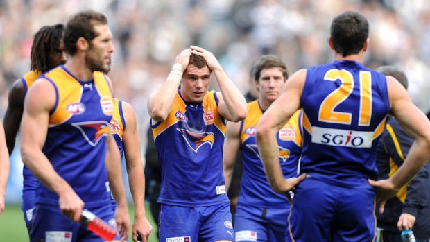 Grounded: The Eagles have a poor record at the MCG.