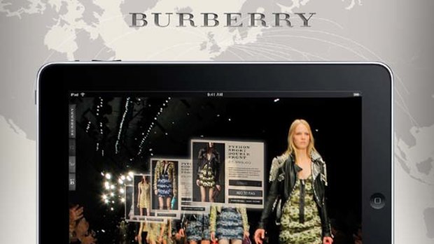Items ready for purchase around the world through Burberry's Runway to Reality concept.