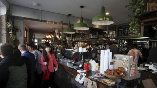 Cosy and busy: Bootsdarling in Darlinghurst.
