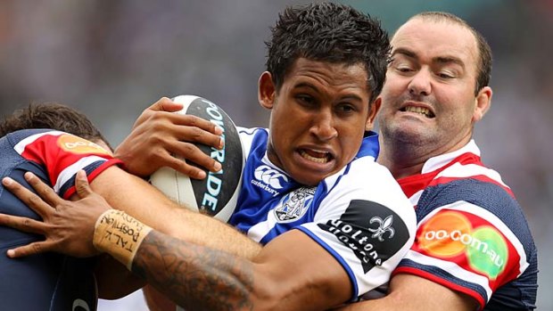 Ben Barba scored two tries in the win against the Roosters.