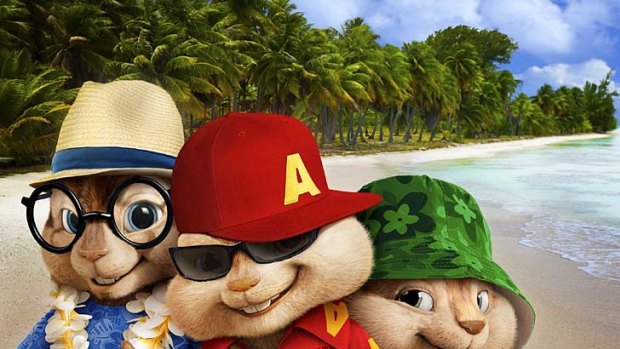 It is Alvin and the Chipmunks against...
