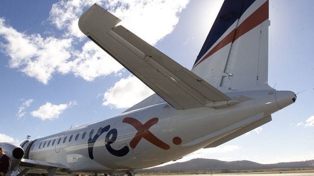 Rex is making plans to step in if allowed to fly on Brindabella routes.