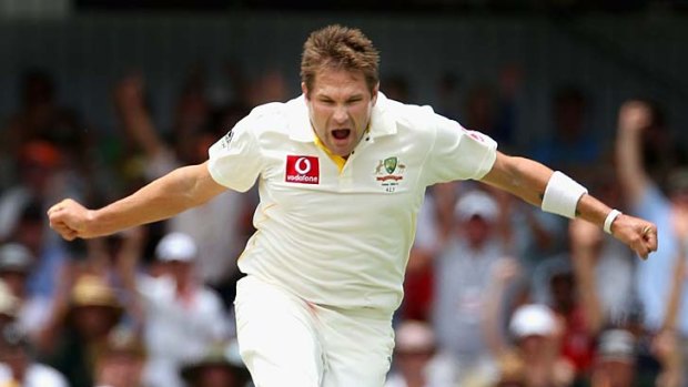 Flying back: Injured Australian fast bowler Ryan Harris is keen to impress selectors as soon as possible.