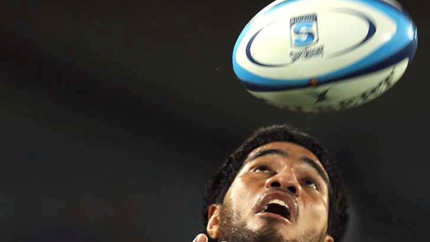 Tonga or not? Sitaleki Timani of the Waratahs has been one of the competition's form forwards over the past month.