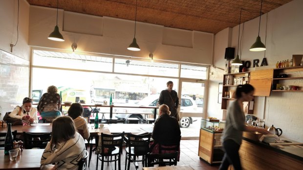 Ora Cafe in Kew: Also excellent is the coffee, house roasted under the Maker label.