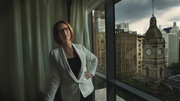 Won't be distracted: Julia Gillard.