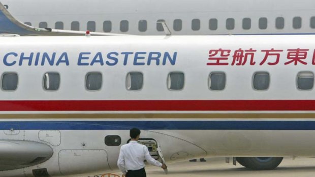Going up: Investors responded positively to Qantas' new venture with China Eastern.
