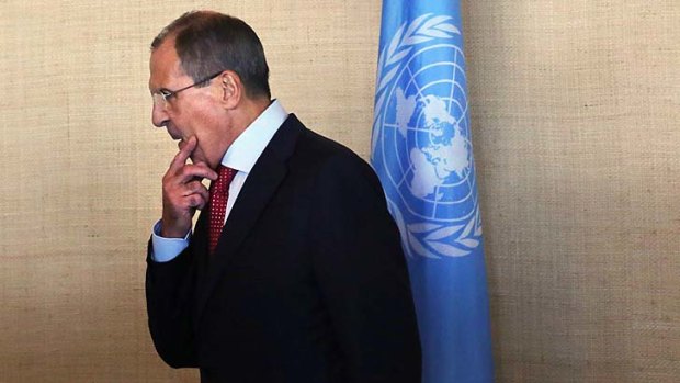 Russian Foreign Minister Sergei Lavrov said an "understanding" had been hammered out.