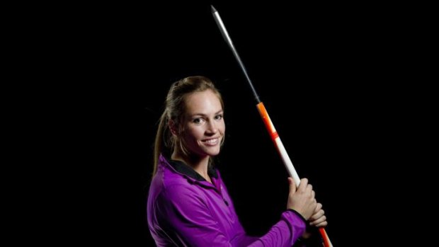 Canberra javelin thrower Kelsey-Lee Roberts